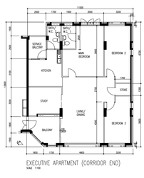 Blk 327 Tampines Street 32 (Tampines), HDB Executive #170098172